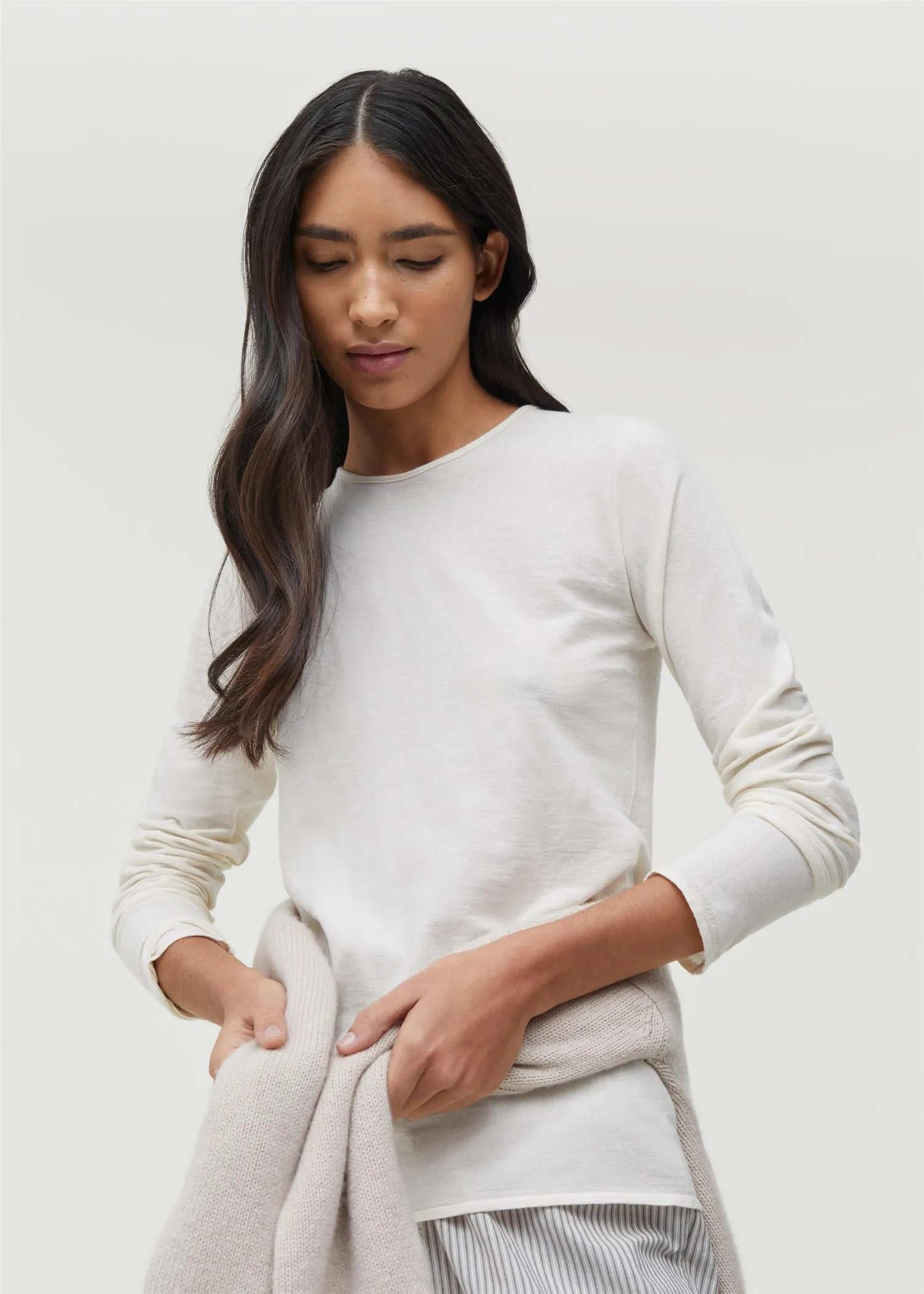 AIAYU - Gentle Long Sleeve - Pure Ecru