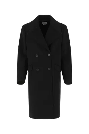 Alexander McQueen Double-Breasted Mid-Length Coat