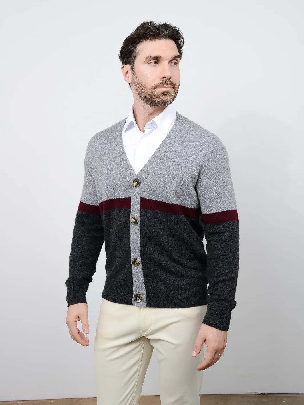 Arnold Men's Cashmere Cardigan