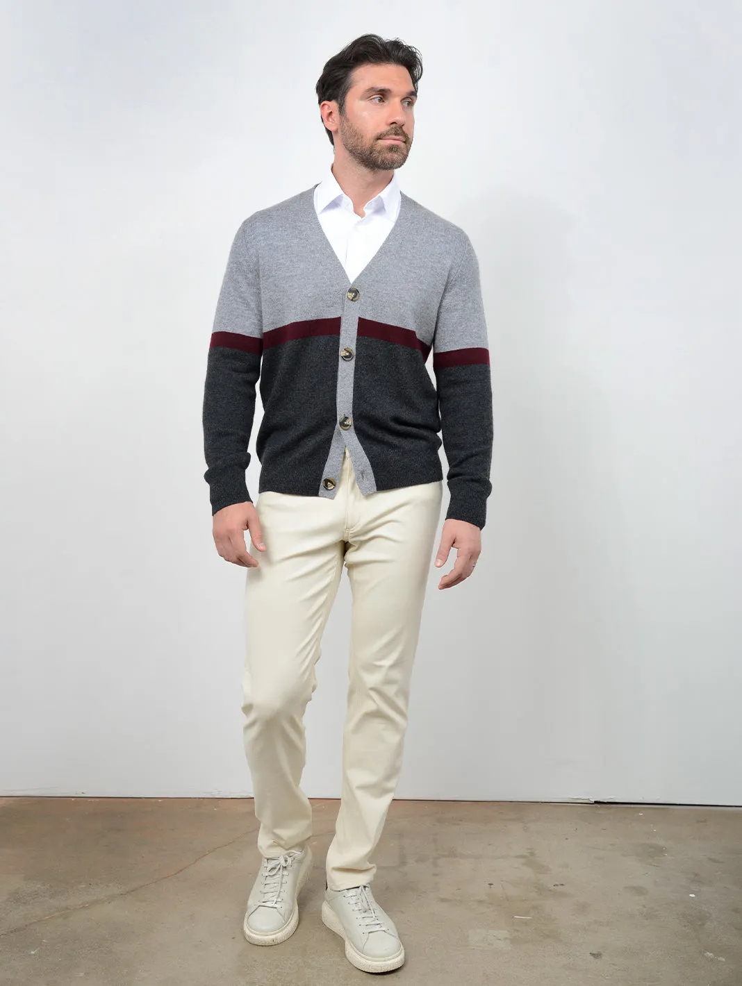 Arnold Men's Cashmere Cardigan