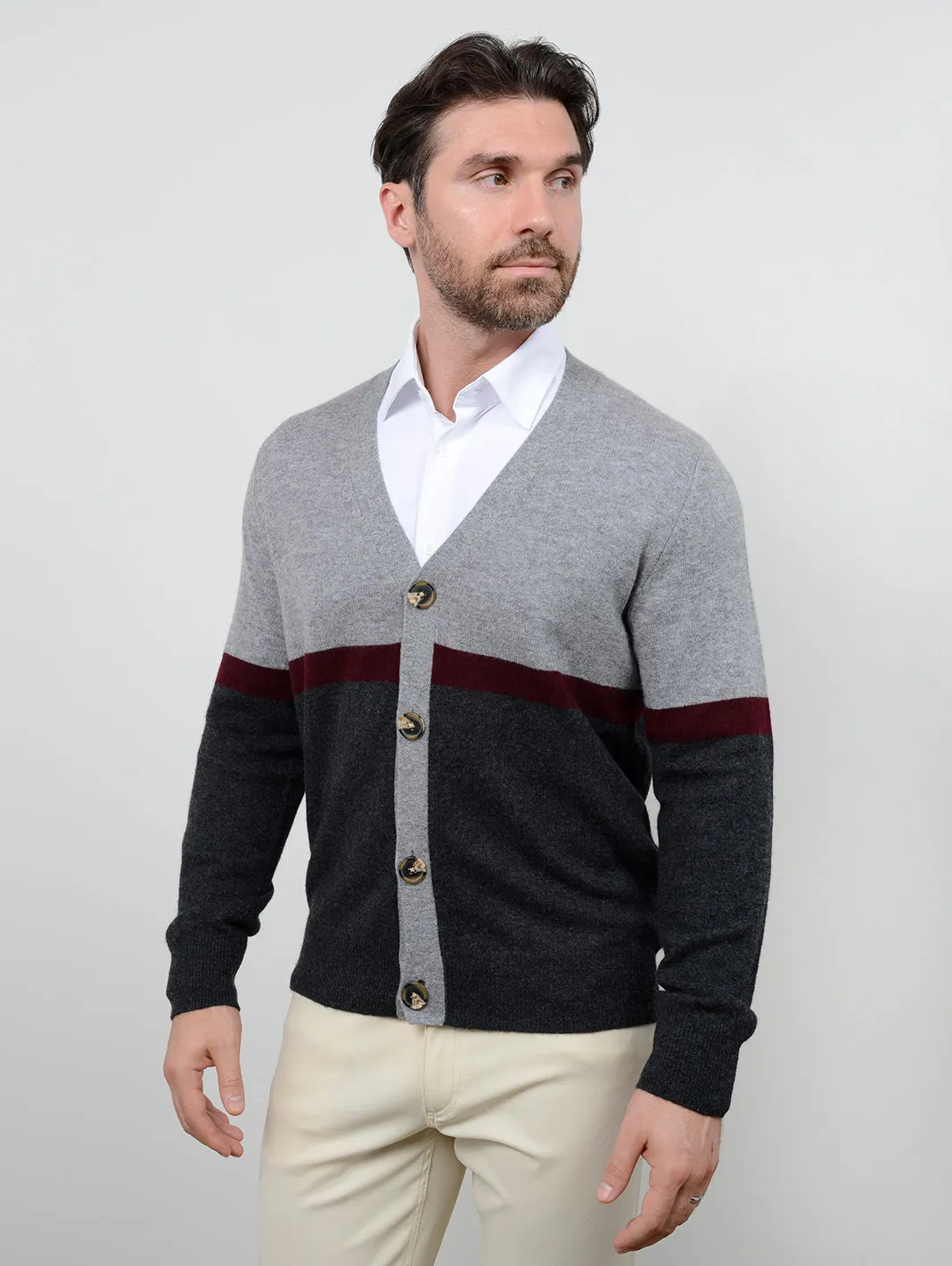 Arnold Men's Cashmere Cardigan