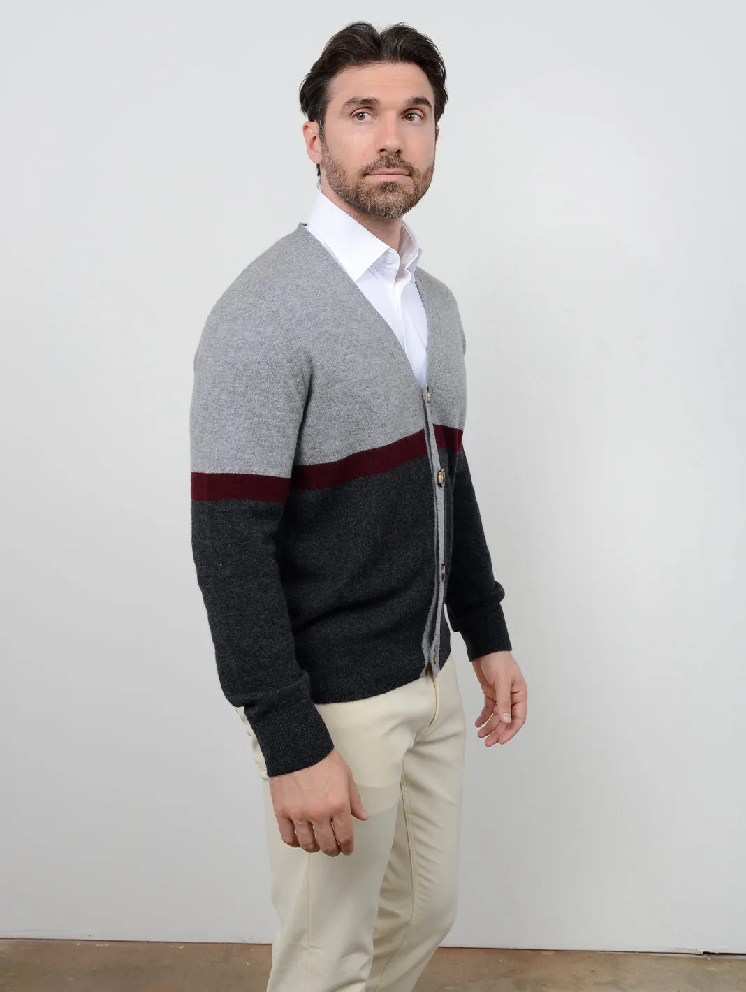 Arnold Men's Cashmere Cardigan