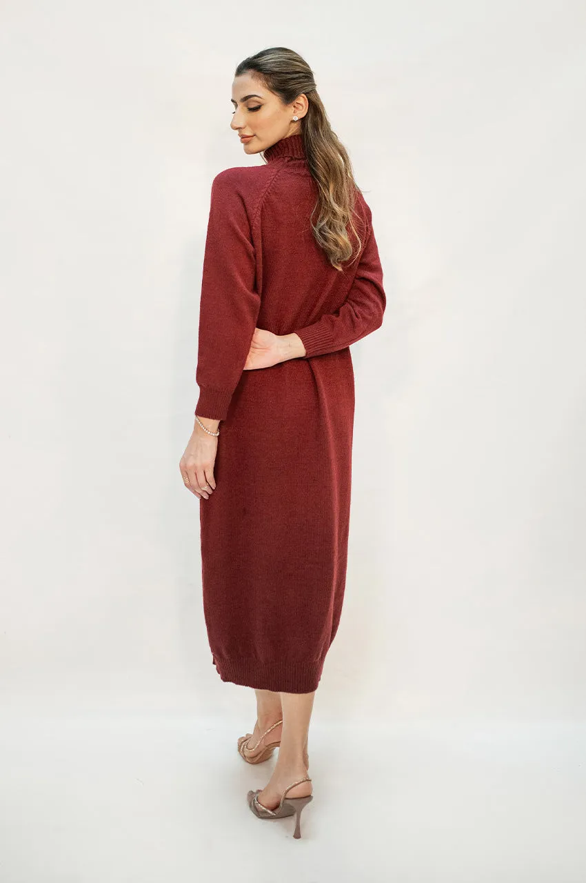 Autumn Winter '24 - Lia Wine Dress