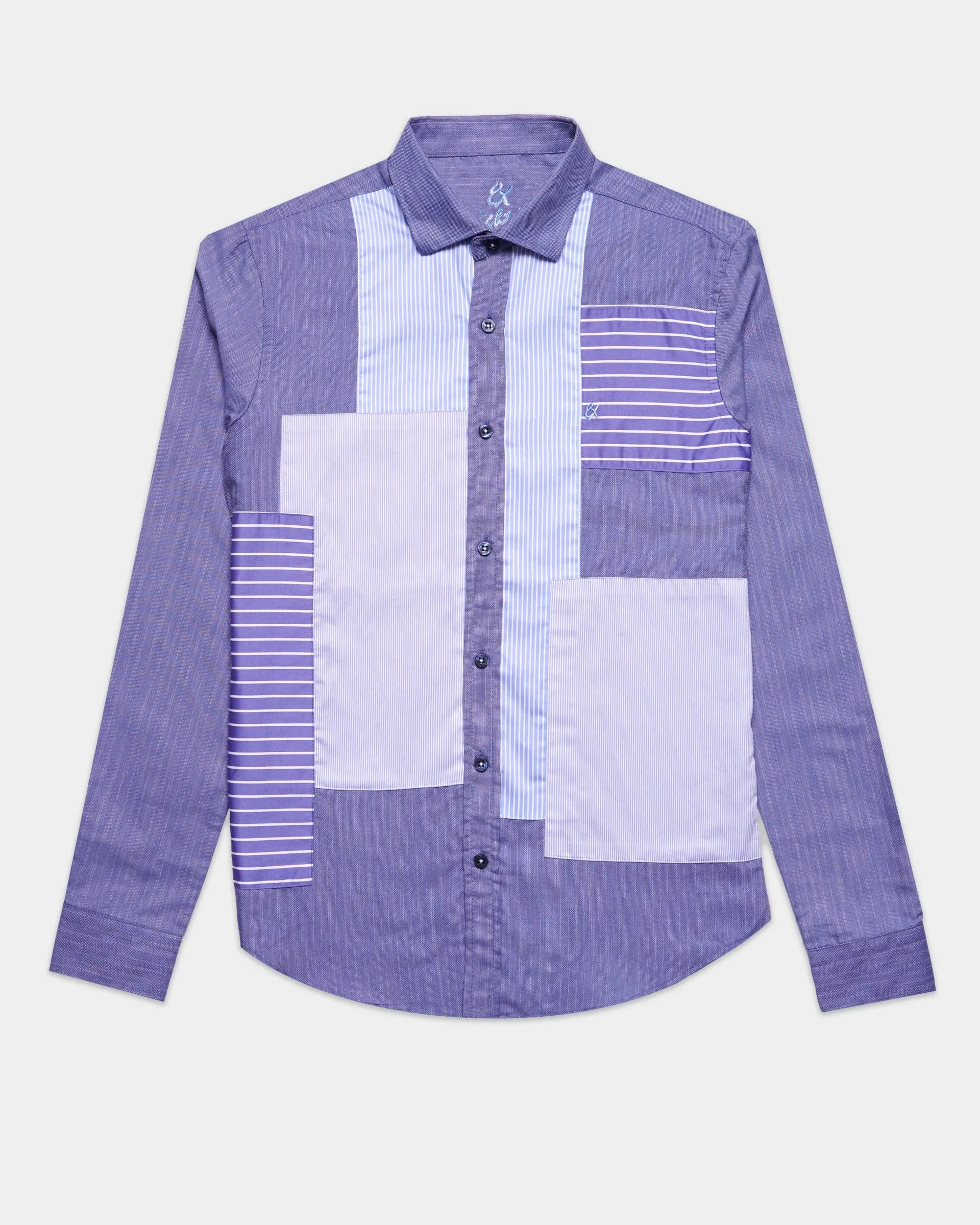 Blue Channel Button Down Shirt