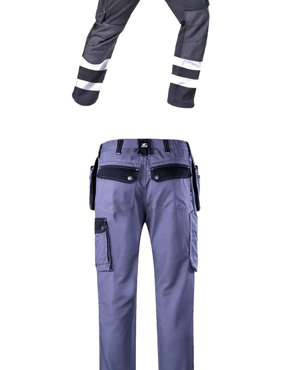 Cargo pants mens casual Working fashion pantalon homme streetwear trousers Hi Vis Outdoor work pant size M-4XL