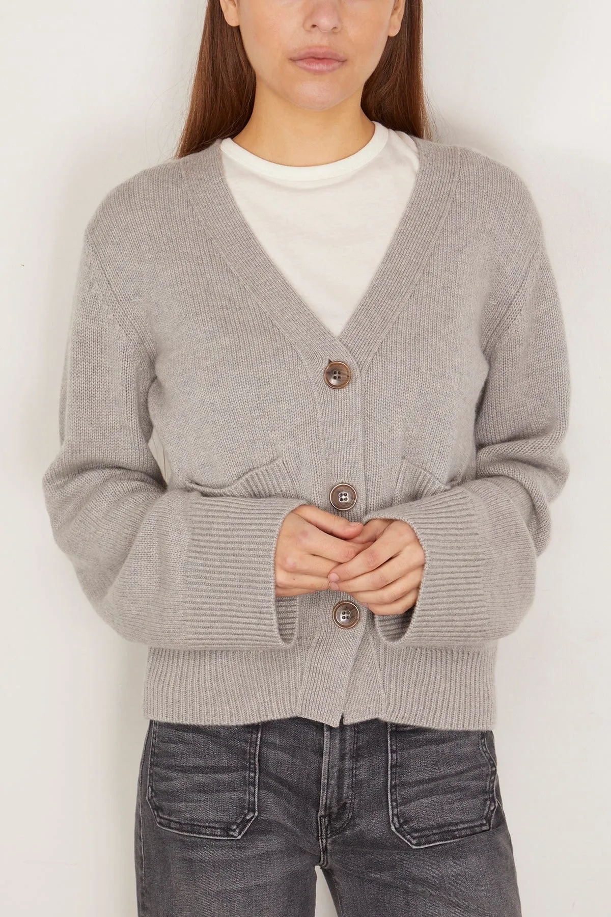 Danni Cardigan in Dove Grey