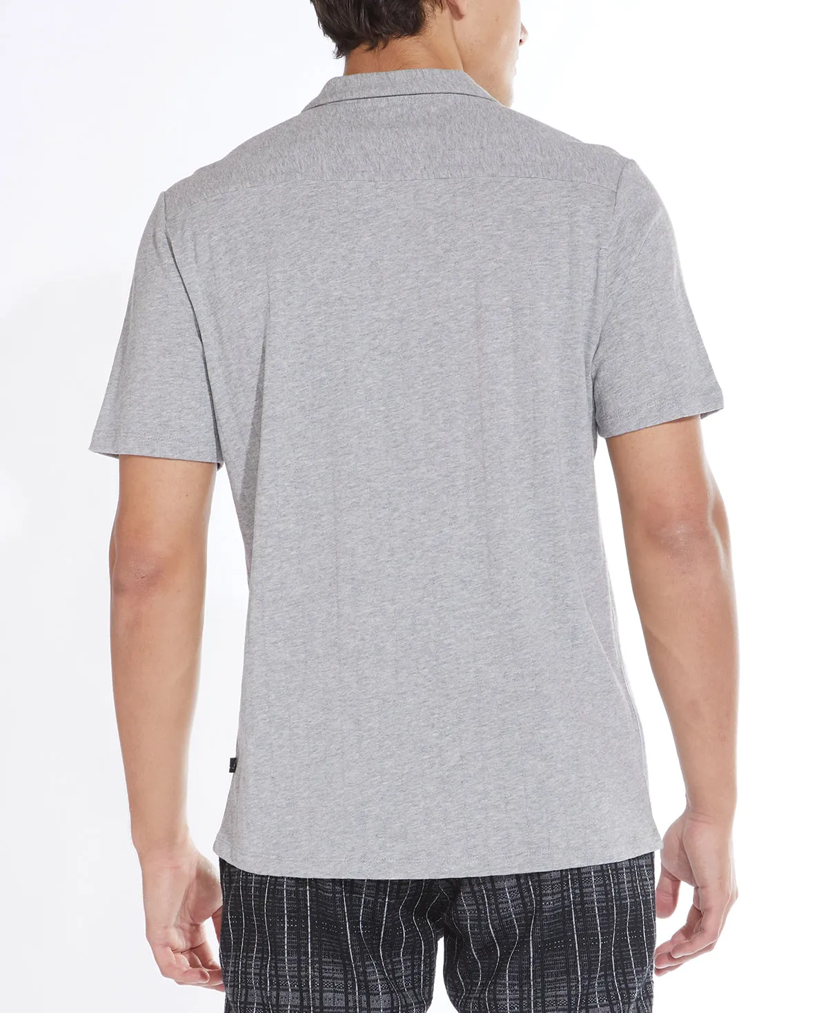 Dawson Knit Resort Shirt (Heather Gray)