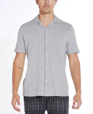 Dawson Knit Resort Shirt (Heather Gray)