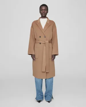 DYLAN COAT / CAMEL CASHMERE BLEND