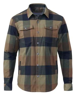 Field Flannel Fleece Shirt Jacket | Valo Plaid