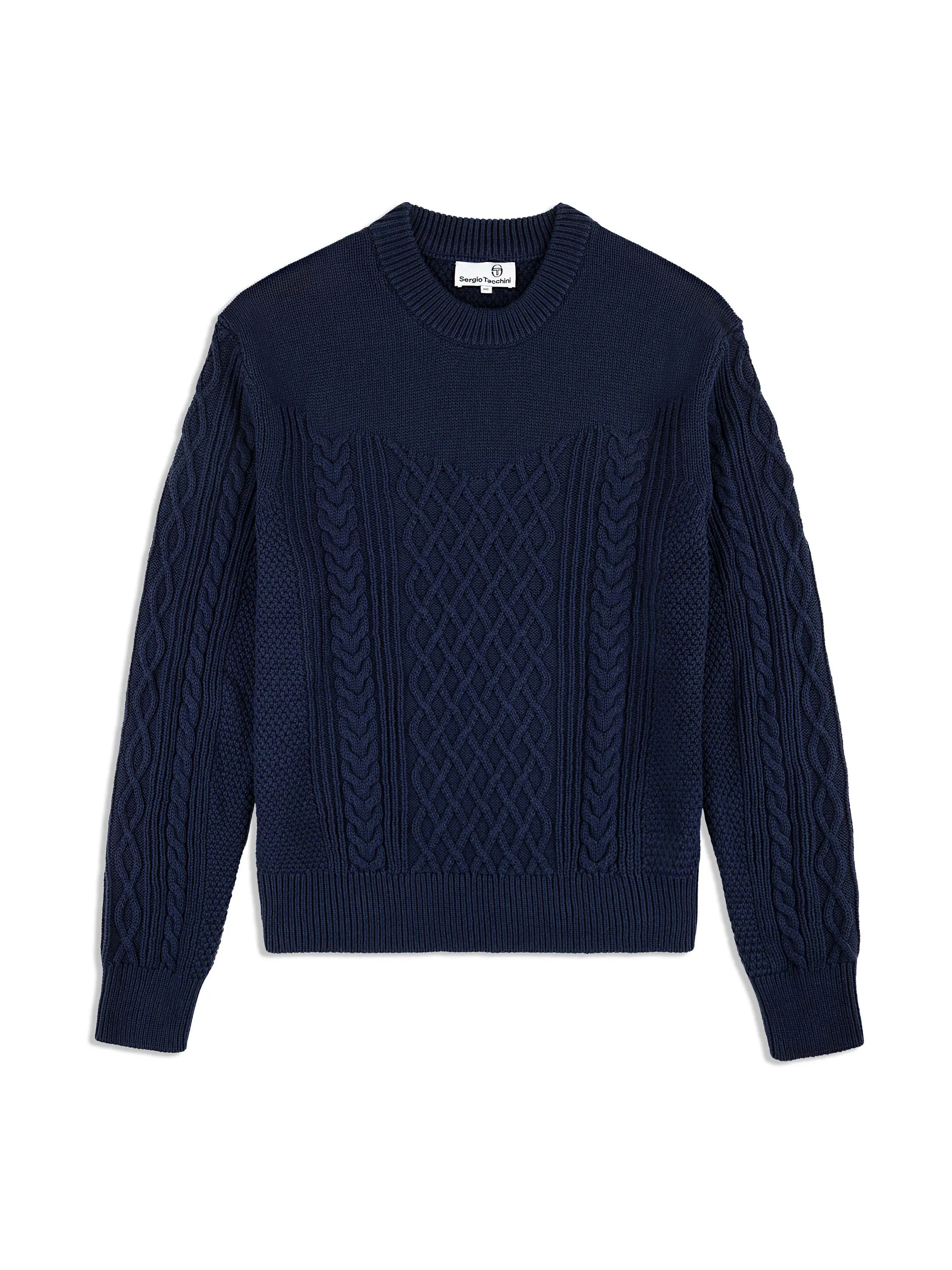 Giacomo Knit Sweater- Maritime Blue