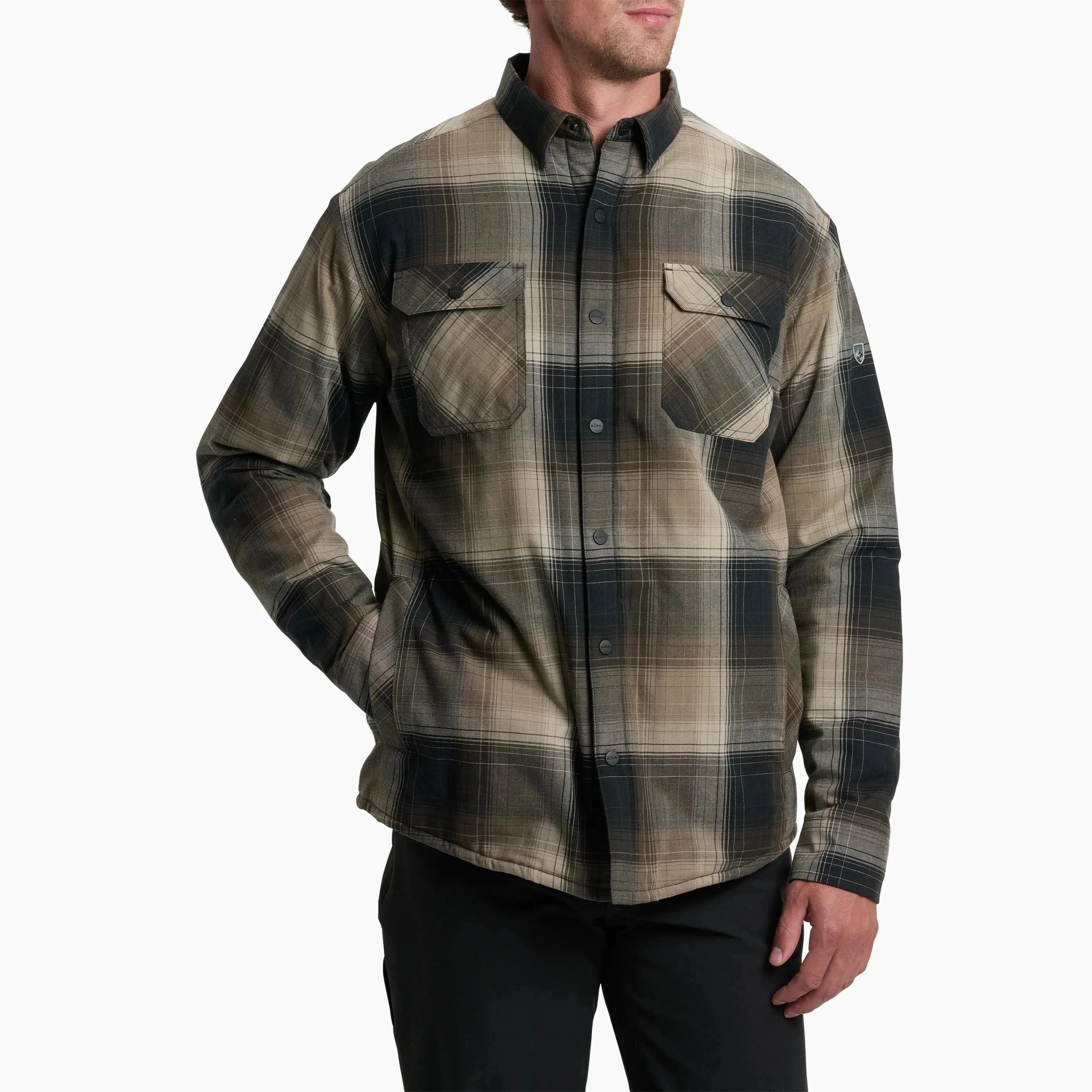 Joyrydr Long Sleeve Flannel Shirt - Sandstorm