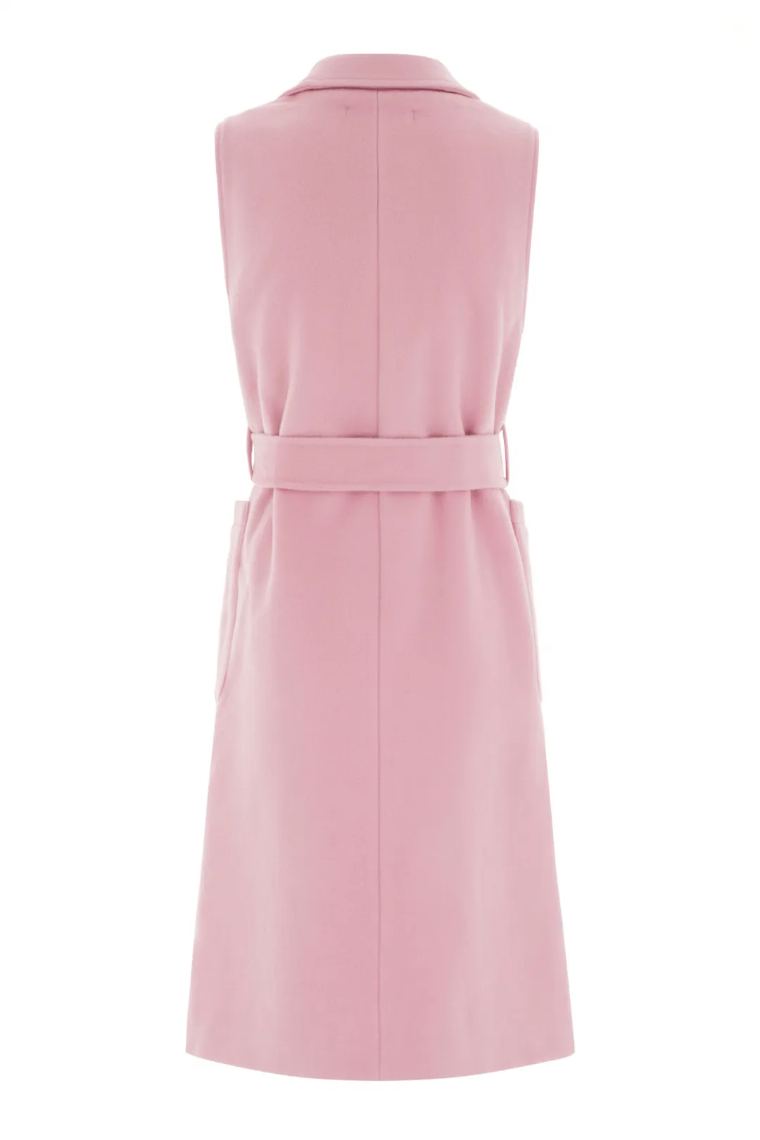 Knightsbridge Sleeveless Coat Bubble Gum Pink