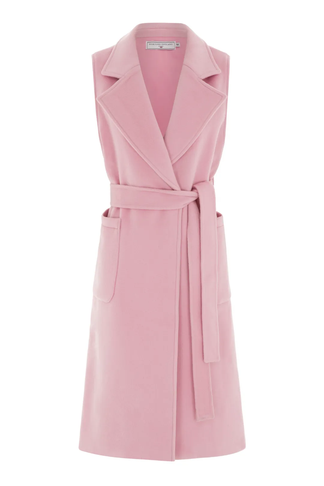 Knightsbridge Sleeveless Coat Bubble Gum Pink