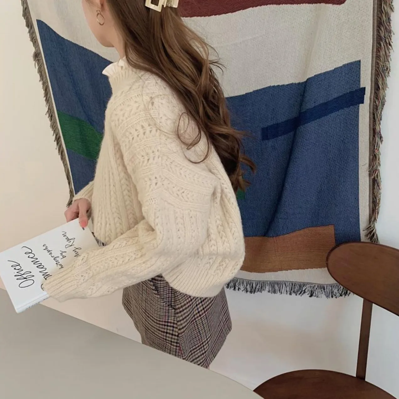 [Korean Style] Gemma Plaid Mini Skirt