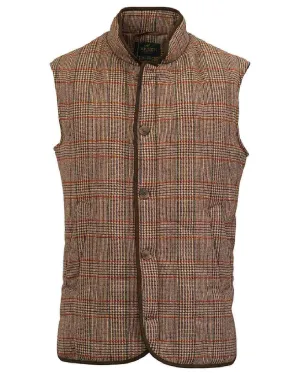 Laksen Cavendish Tweed Vertical Quilted Vest