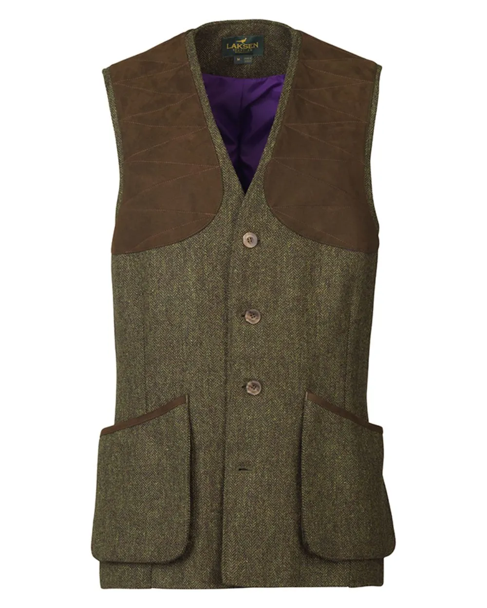 Laksen Kirkton Leith Tweed Shooting Vest