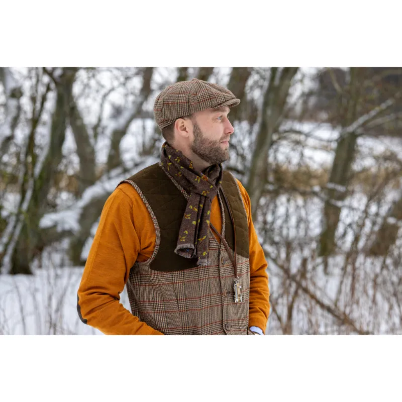 Laksen Leith Mens Tweed Shooting Vest - Cavendish Tweed