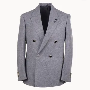 Lardini Flannel Cashmere-Wool Sport Coat