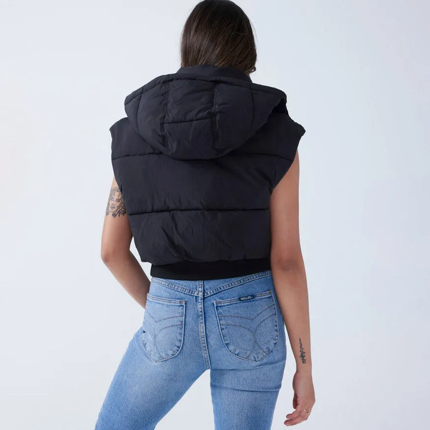 Lightweight Padded Vest - Black