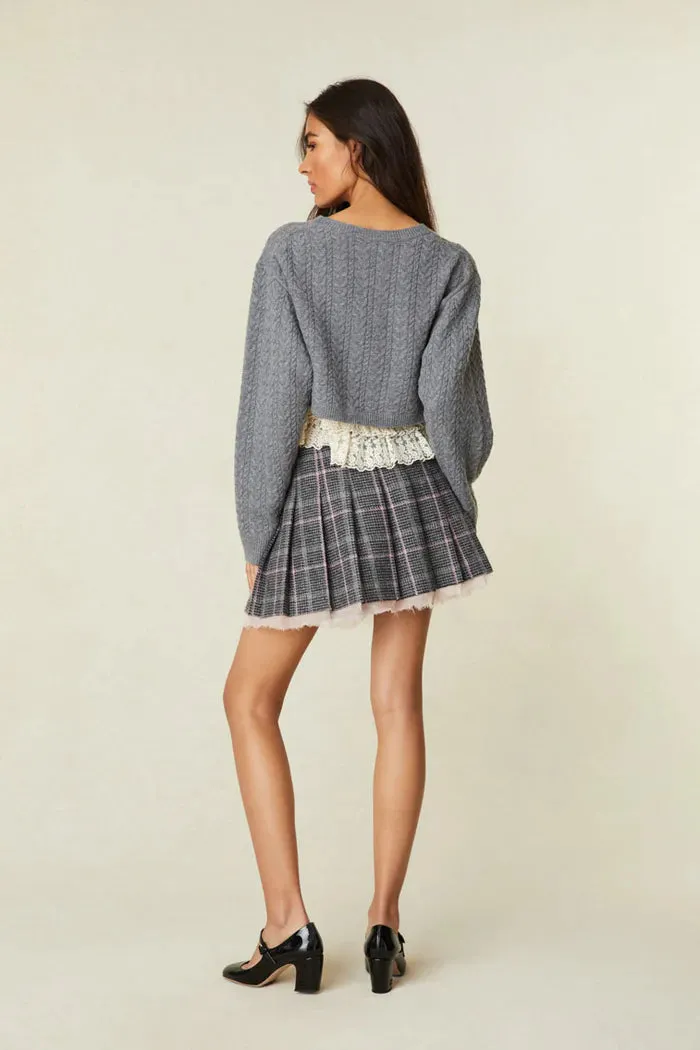 Loveshackfancy Rooney Mini Skirt