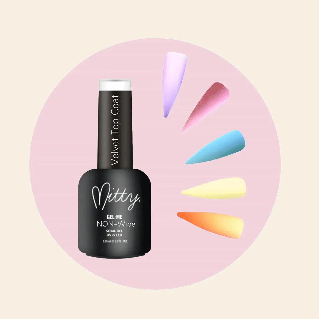 Mitty Non-Wipe Velvet Matte Top Coat