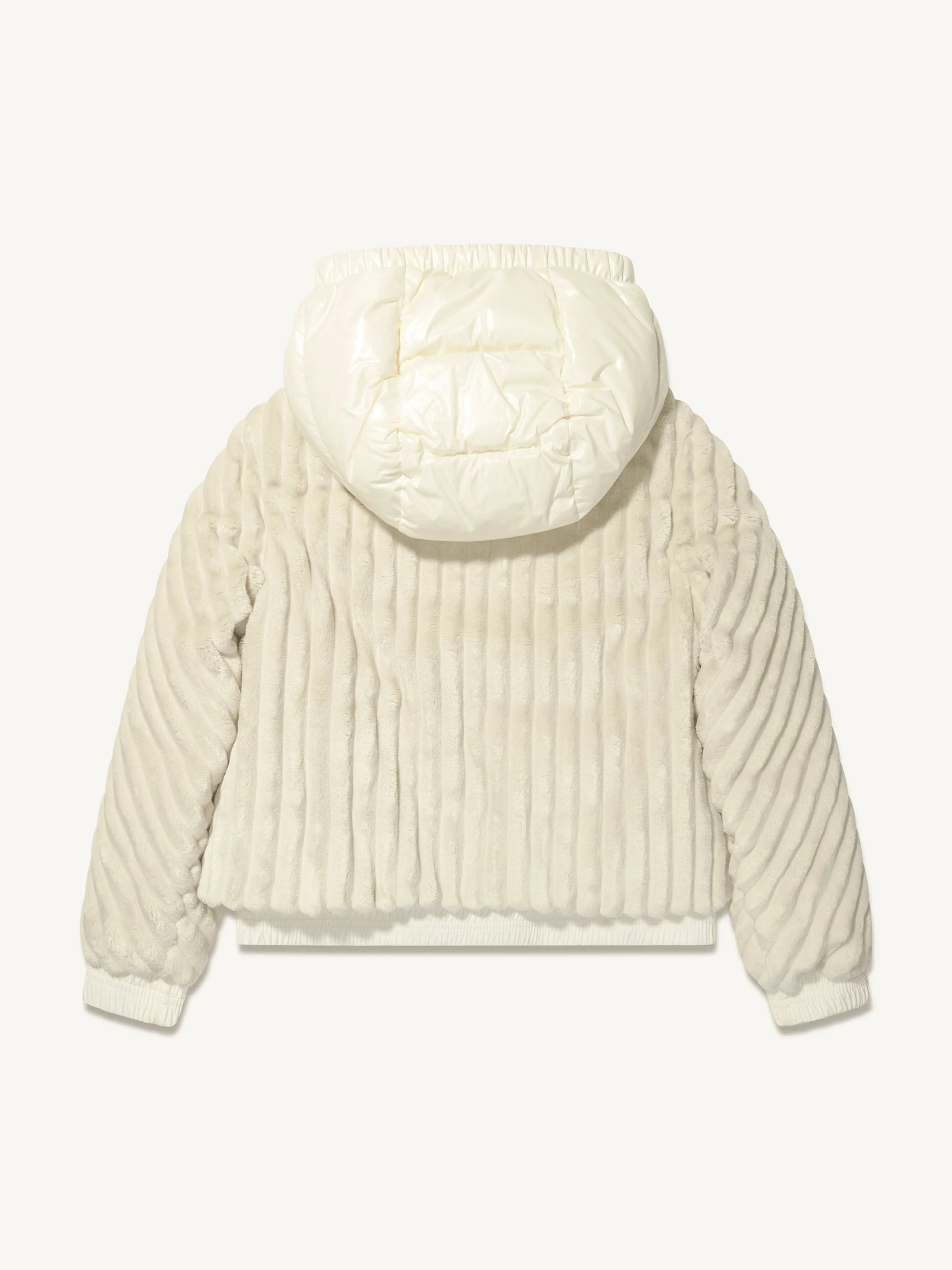 Moncler Enfant Girls Down Pedrix Jacket in Ivory