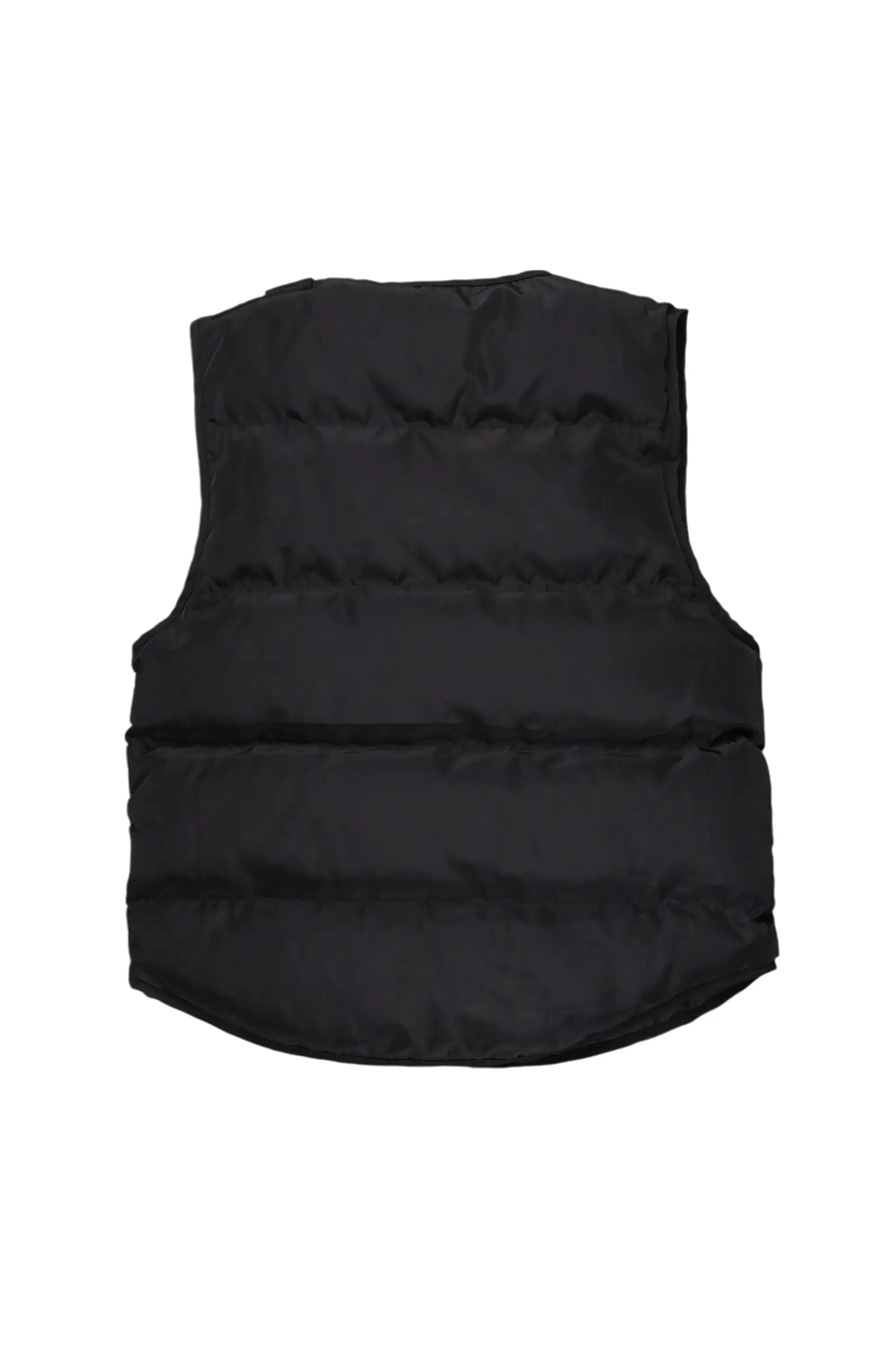 Morten Black Puffer Vest