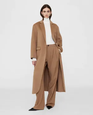 QUINN COAT / CAMEL CASHMERE BLEND