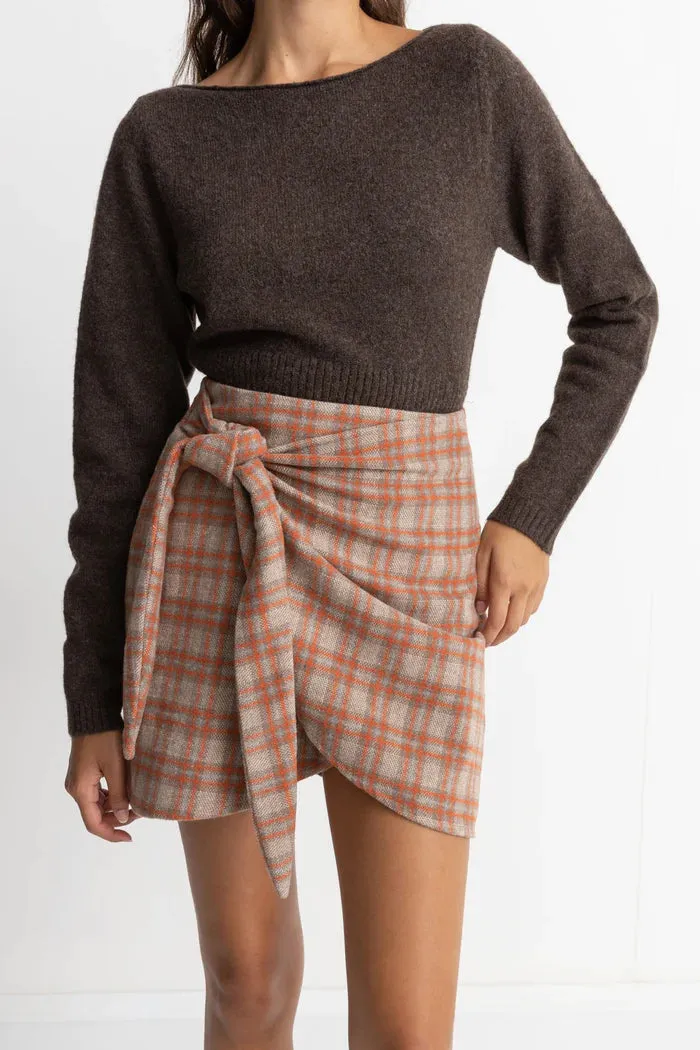 Rhythm Wrap Mini Skirt