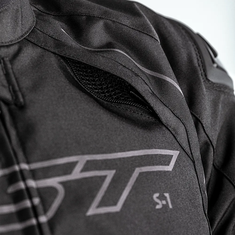 RST S-1 CE TEXTILE JACKET [BLACK]