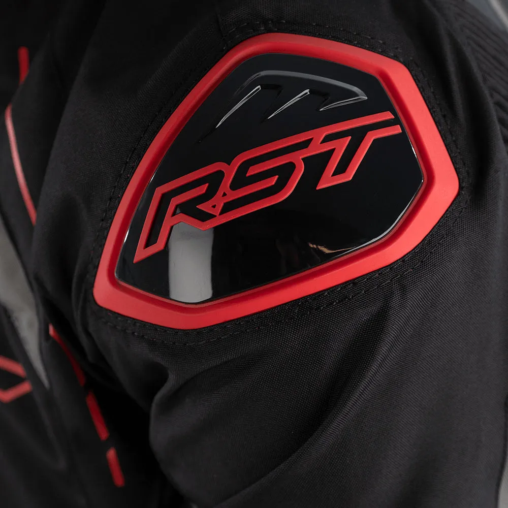 RST S-1 CE TEXTILE JACKET [BLACK/GREY/RED]