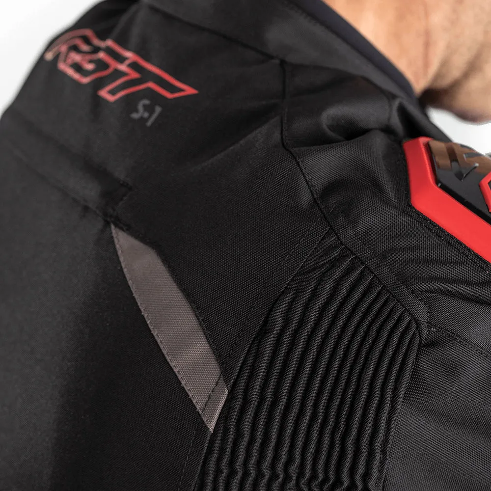 RST S-1 CE TEXTILE JACKET [BLACK/GREY/RED]