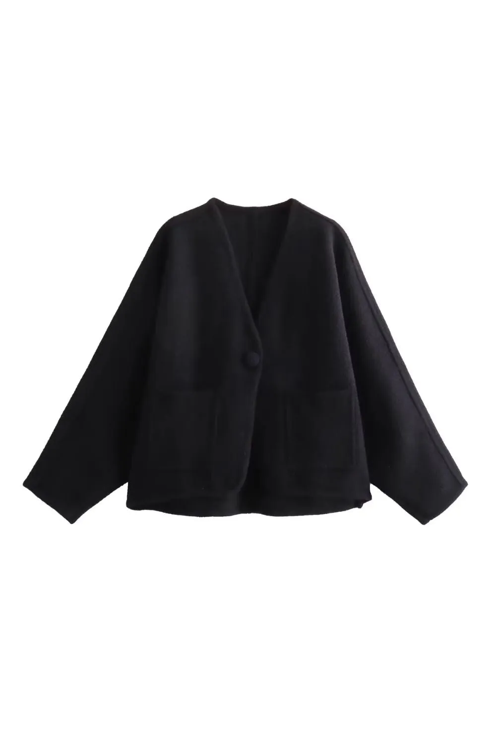 'Shirley' Double-Faced Cashmere Short Coat