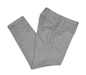 SIR – Light Grey High Rise Wool Flannel Trousers 50