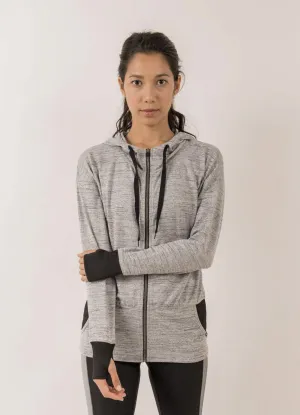 Stratus Essential Hacci Zipped Hoodie