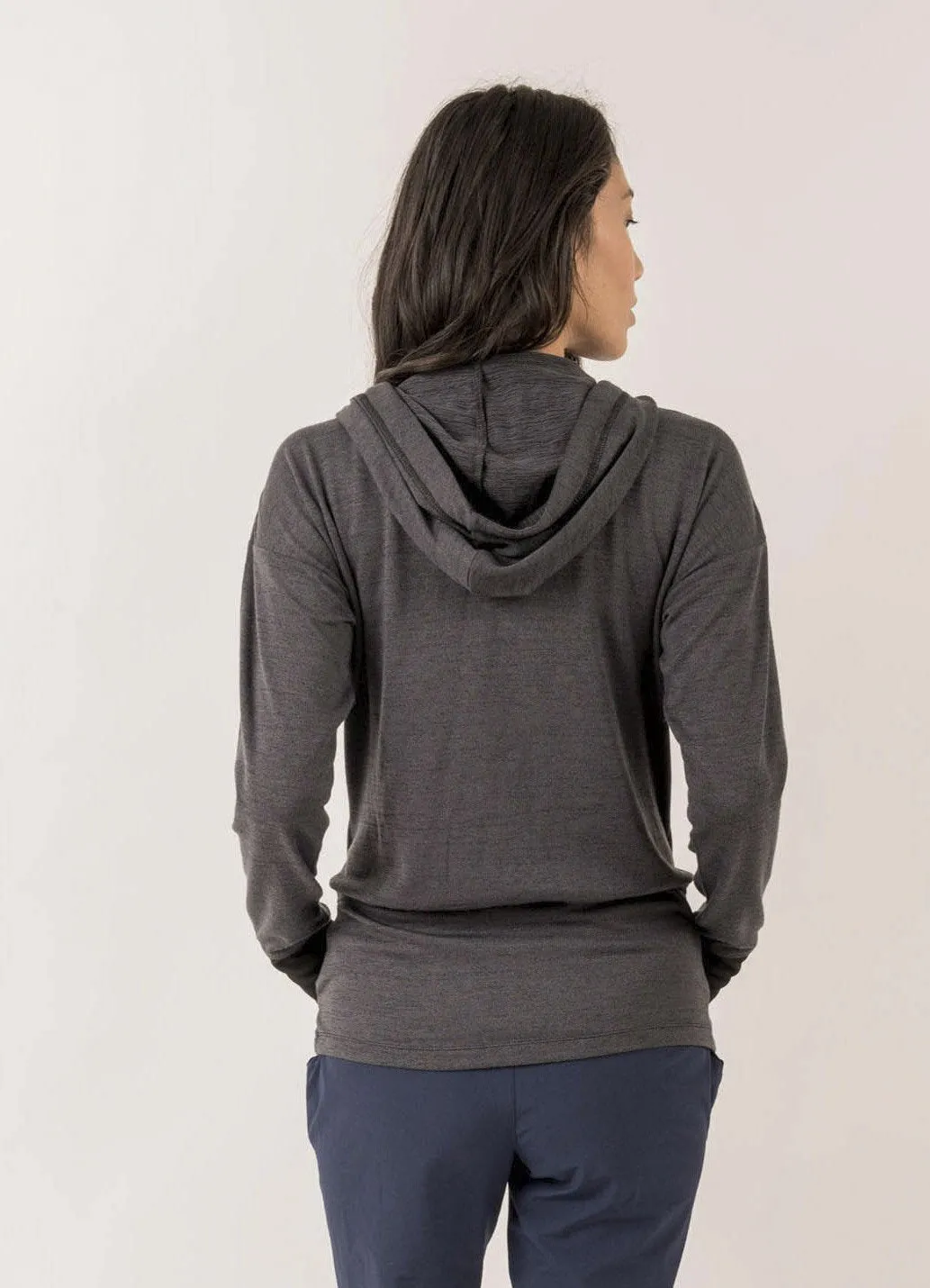 Stratus Essential Hacci Zipped Hoodie