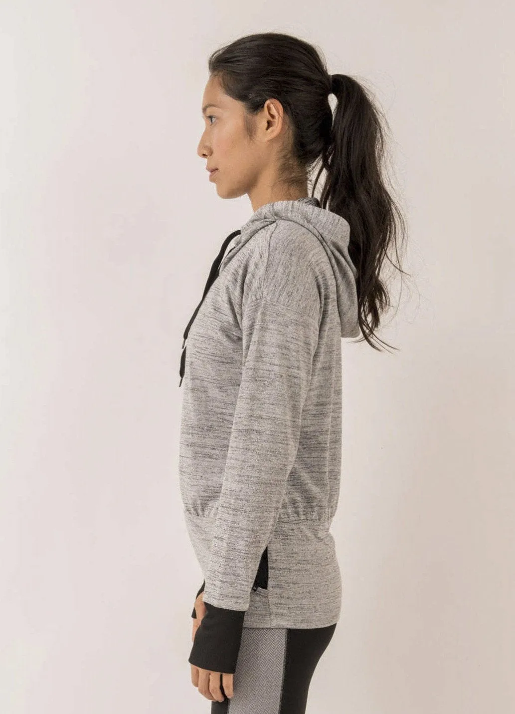 Stratus Essential Hacci Zipped Hoodie