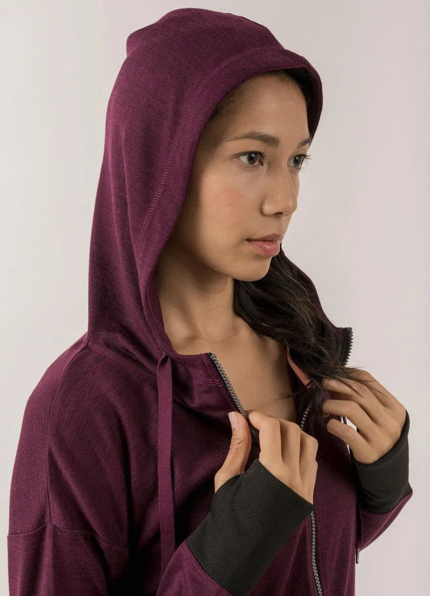 Stratus Essential Hacci Zipped Hoodie