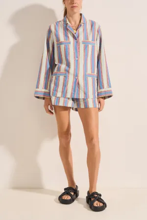 Thalia Mykonos Stripe Shirt