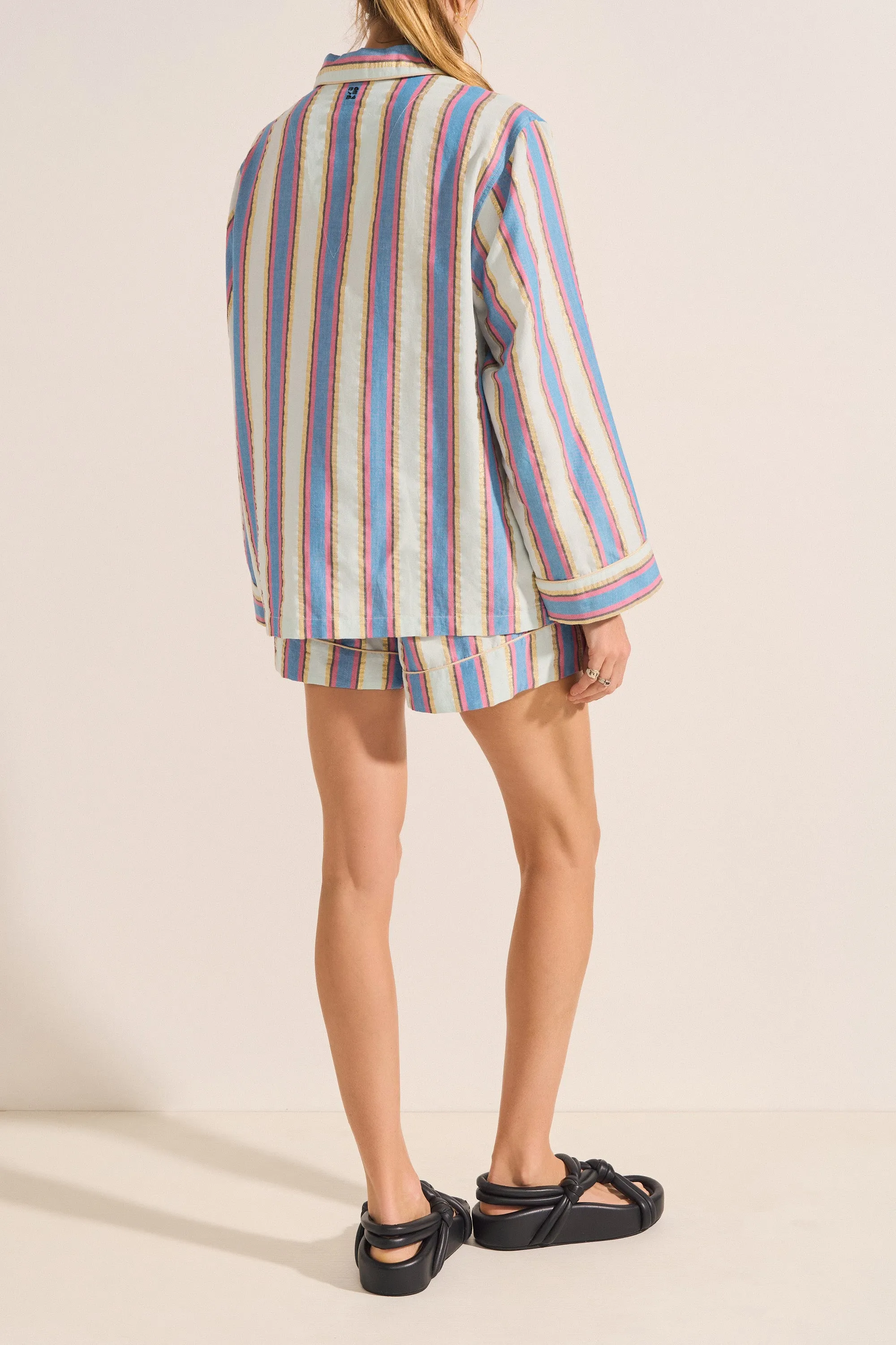 Thalia Mykonos Stripe Shirt