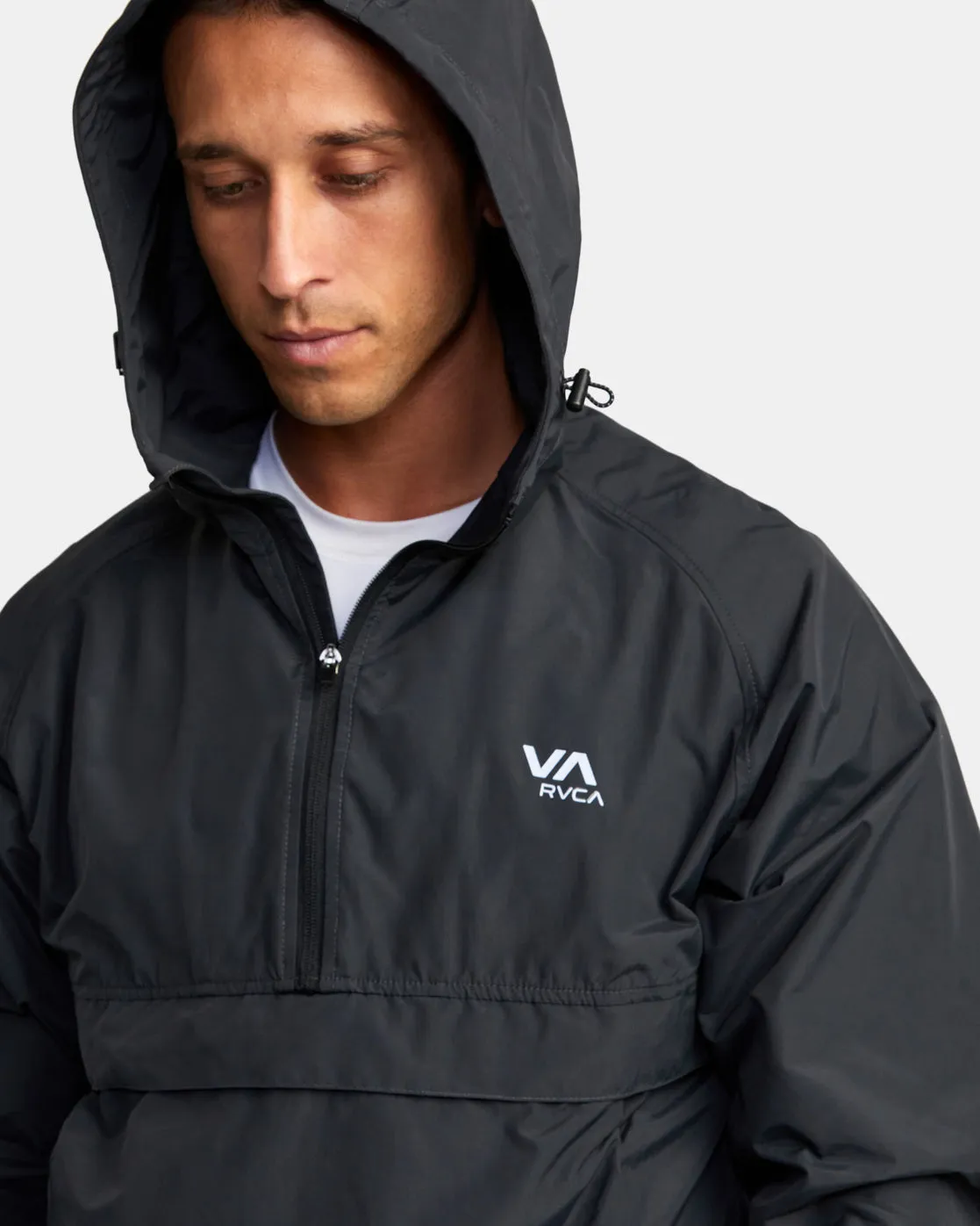 VA Sport Outsider Packable Anorak Jacket - Black