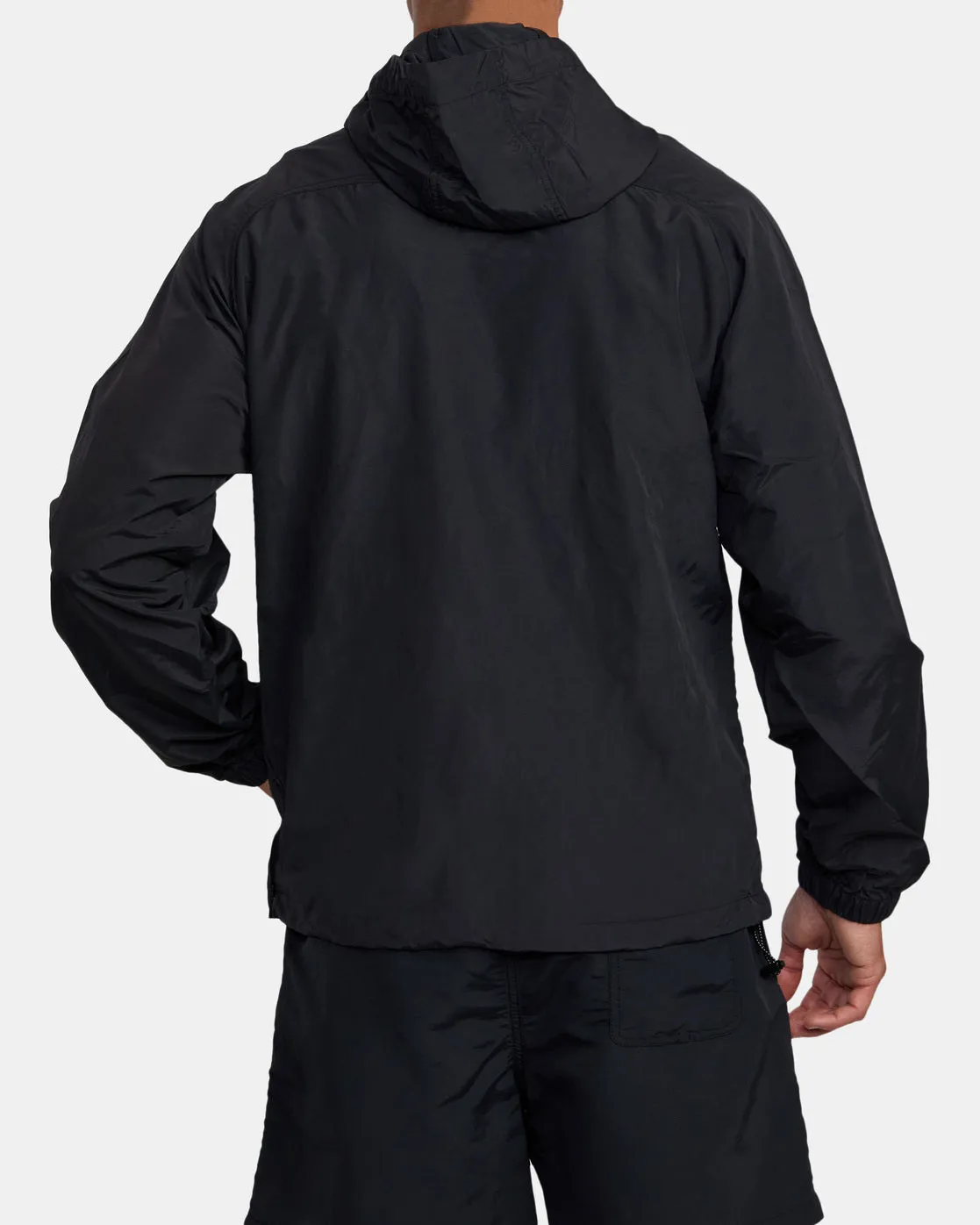 VA Sport Outsider Packable Anorak Jacket - Black