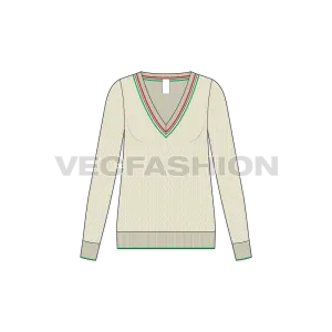 Women's Cricket Sweater