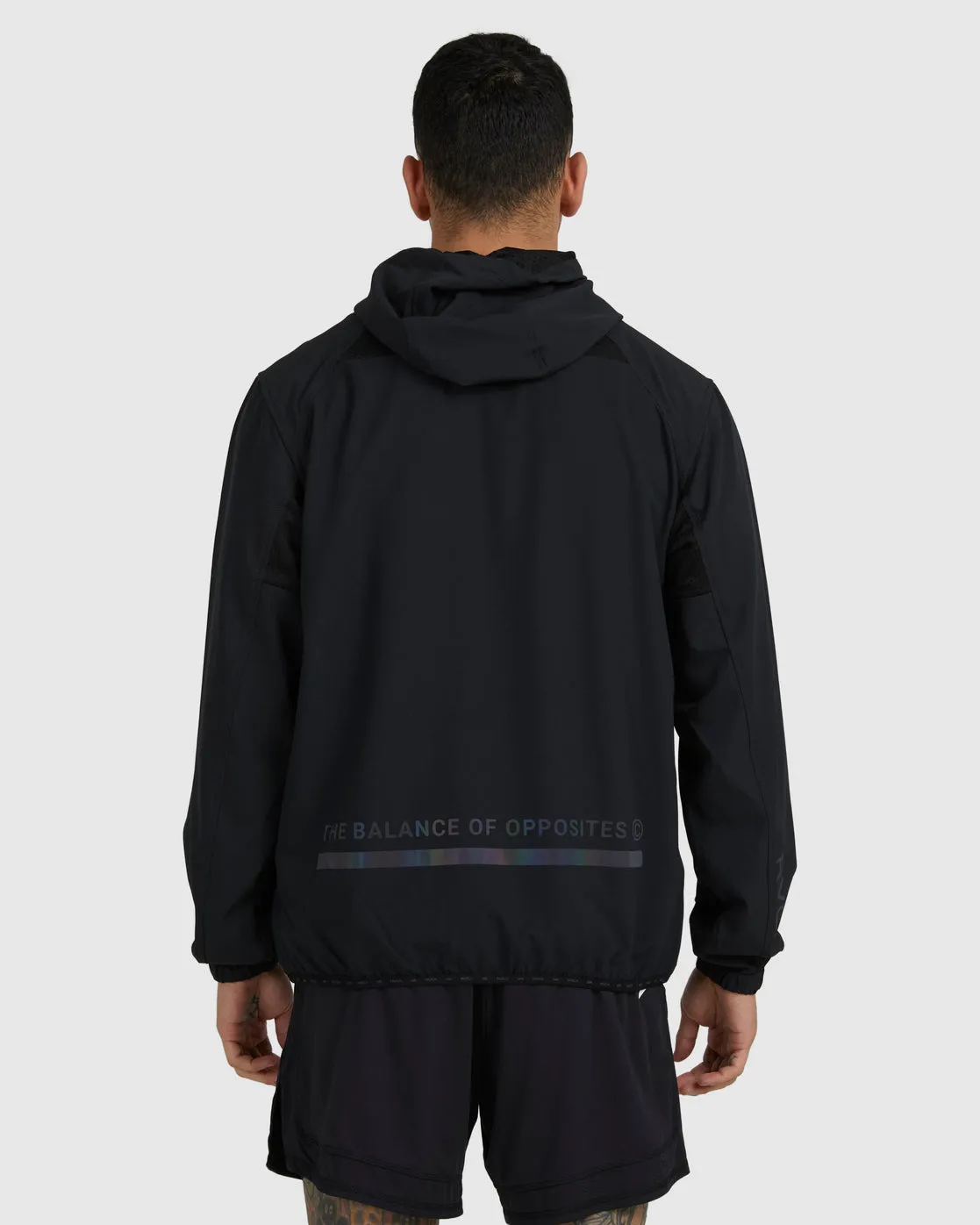 Yogger Zip-Up Hooded Jacket II - Black Multi