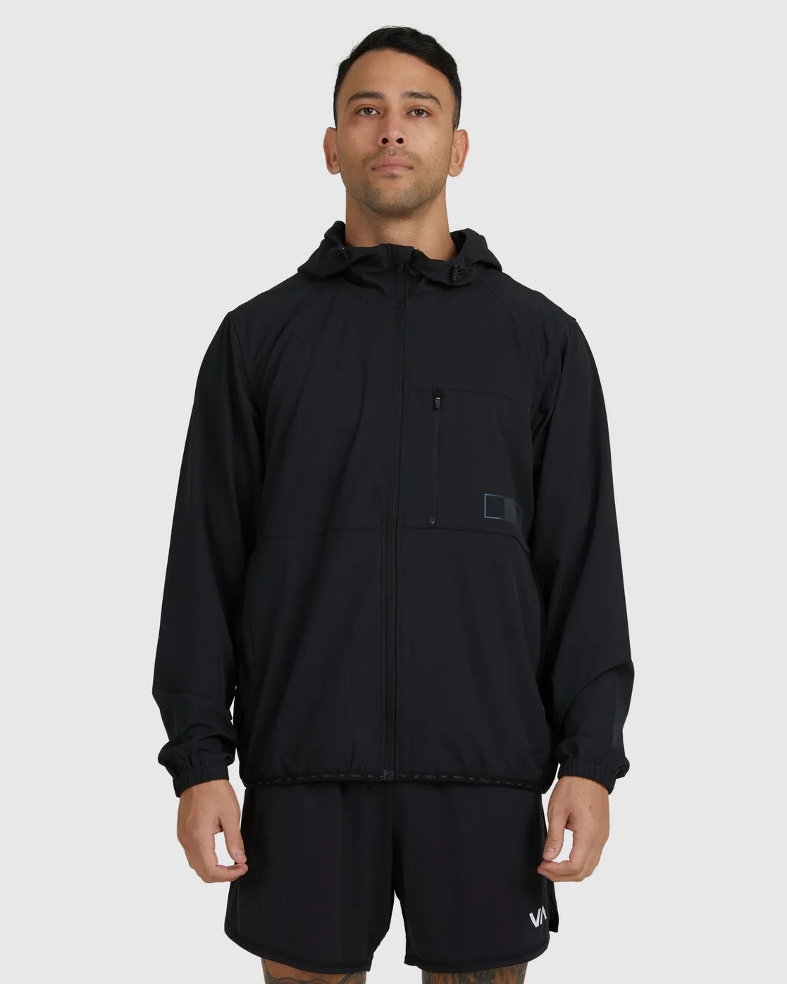 Yogger Zip-Up Hooded Jacket II - Black Multi