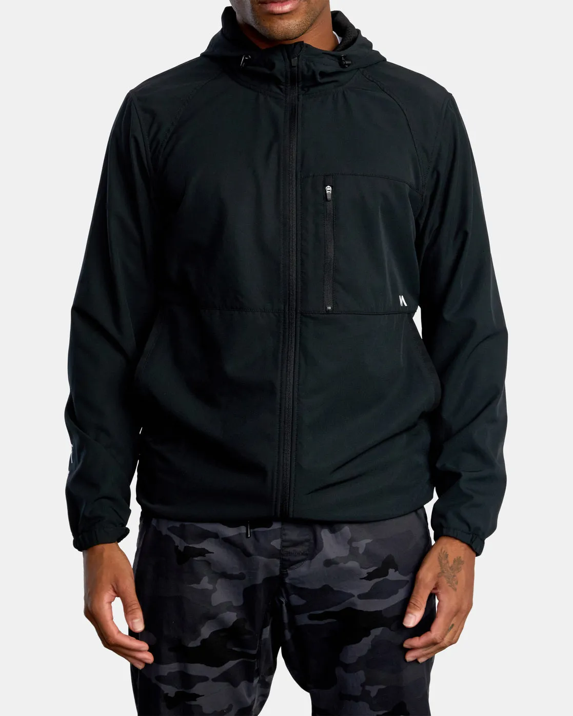 Yogger Zip-Up Hooded Jacket II - Black