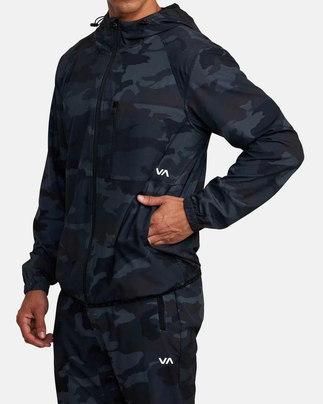 Yogger Zip-Up Hooded Jacket II - Camo