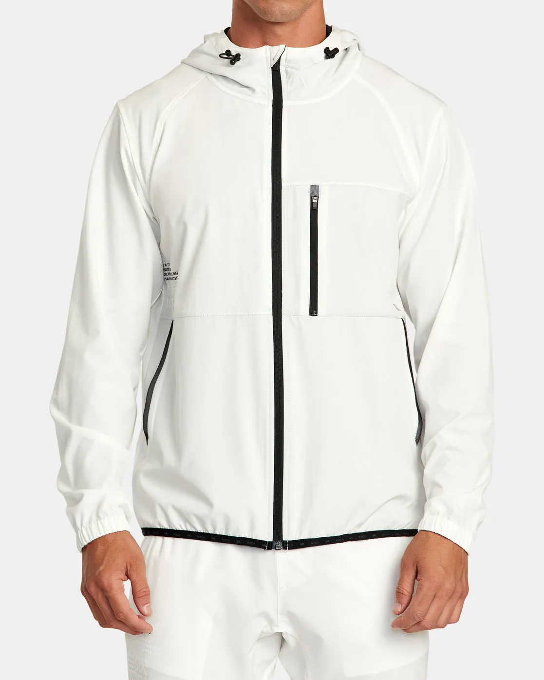 Yogger Zip-Up Hooded Jacket II - Off White