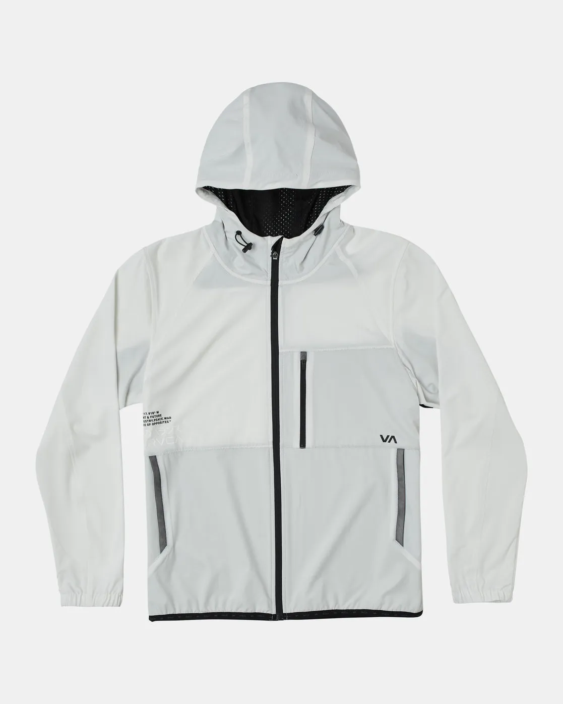 Yogger Zip-Up Hooded Jacket II - Off White